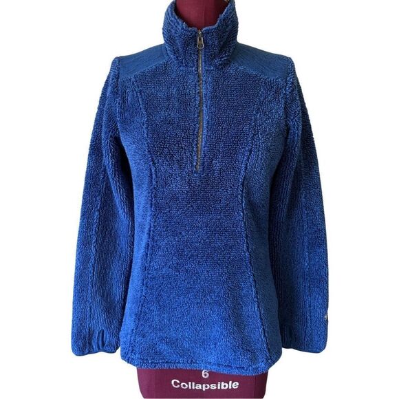 Kuhl Chenille Fleece Half Zip Pullover Sweater XS Blue - Picture 1 of 10